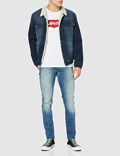 Levi's Graphic Set-In Neck, Camiseta para Hombre, Blanco (C18978 Graphic H215-Hm White Graphic H215-Hm 36.4 140), X-Small