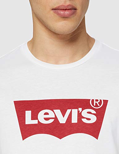 Levi's Graphic Set-In Neck, Camiseta para Hombre, Blanco (C18978 Graphic H215-Hm White Graphic H215-Hm 36.4 140), X-Small