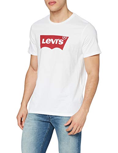 Levi's Graphic Set-In Neck, Camiseta para Hombre, Blanco (C18978 Graphic H215-Hm White Graphic H215-Hm 36.4 140), X-Small