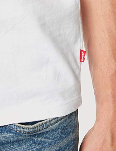 Levi's Graphic Set-In Neck, Camiseta para Hombre, Blanco (C18978 Graphic H215-Hm White Graphic H215-Hm 36.4 140), XX-Large