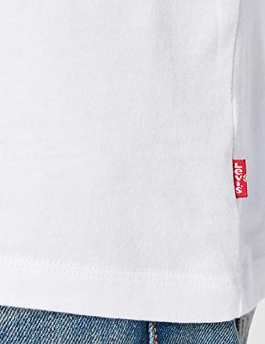 Levi's Housemark Graphic tee Camiseta, White (Ssnl Hm Fish Fill White), Medium para Hombre