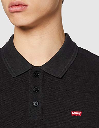 Levi's Housemark Polo, Mineral Black, M para Hombre