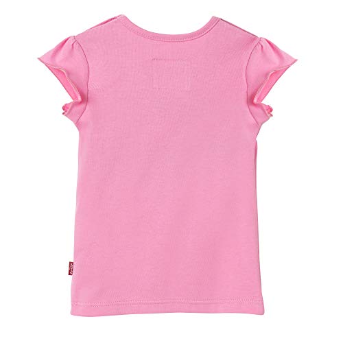 Levi's kids Nn10544 Short Sleeve tee-Shirt Camiseta, Rosa (Salmon Pink 33), 9-12 Meses (Talla del Fabricante: 12M) para Bebés