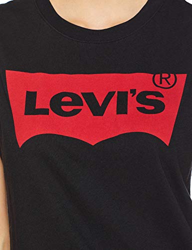 Levi's On Tour Camiseta deportiva de tirantes, Red Hsmk Tank Black, M para Mujer