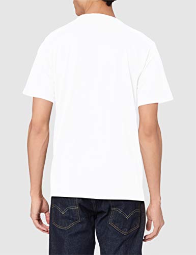 Levi's Orig Hm Vneck Camiseta, White (White 0000), Medium para Hombre