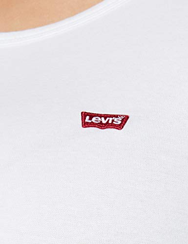 Levi's Plus Size PL T-Shirt, 2 Pack tee White+/Starstruck Heather, 3 X para Mujer