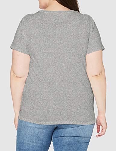 Levi's Plus Size Pl tee T-Shirt, Plus Housemark Smokestack Htr, 1X para Mujer