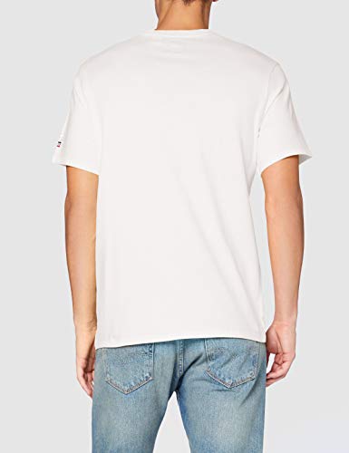 Levi's Relaxed Fit Pocket tee Camiseta, Back Flip Snoopy Marshmallow, L Alto para Hombre