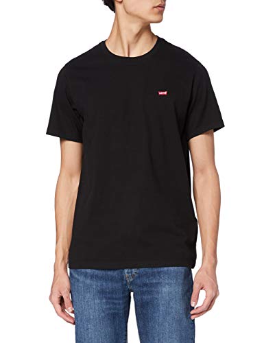 Levi's SS Original Hm tee Camiseta, Cotton + Patch Black, XL para Hombre