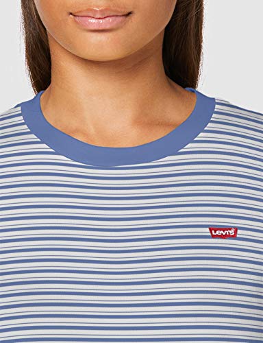 Levi's tee Camiseta, Silphium Colony Blue, Large para Mujer