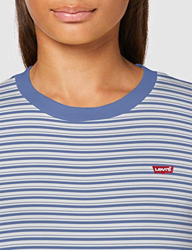 Levi's tee Camiseta, Silphium Colony Blue, X-Small para Mujer