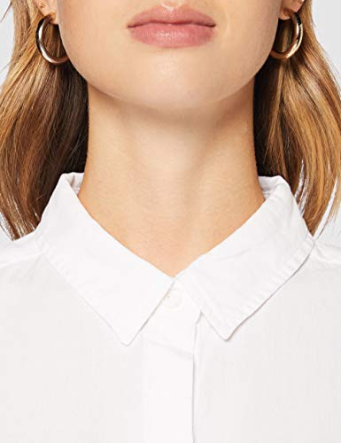 Levi's The Classic BW Shirt Camisa, Bright White, S para Mujer