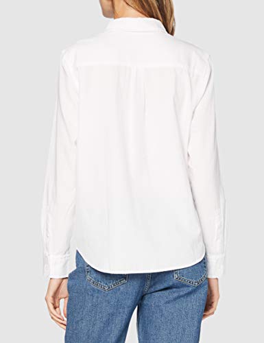 Levi's The Classic BW Shirt Camisa, Bright White, S para Mujer