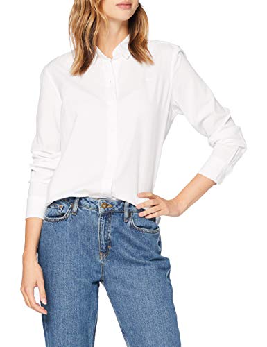 Levi's The Classic BW Shirt Camisa, Bright White, S para Mujer