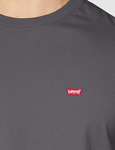 Levi's The Original Camiseta, Grey (Hm Patch OG tee Forged Iron 0004), Small para Hombre