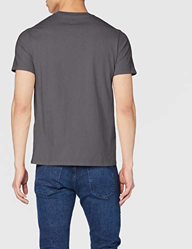 Levi's The Original Camiseta, Grey (Hm Patch OG tee Forged Iron 0004), Small para Hombre