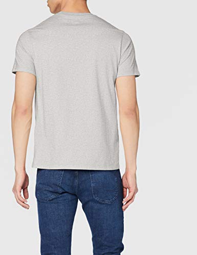 Levi's The Original tee Camiseta, Grey (Cotton + Patch Medium Grey Heather Emb 0015), Hombre