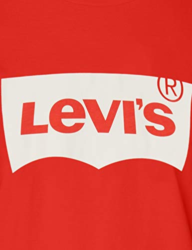 Levi's The Perfect tee Camiseta, Batwing Poppy Red, XS para Mujer