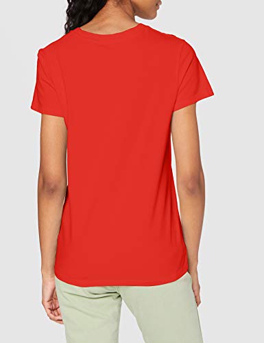 Levi's The Perfect tee Camiseta, Batwing Poppy Red, XS para Mujer