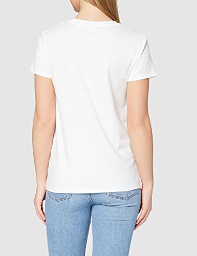 Levi's The Perfect Tee, Camiseta, Mujer, Blanco (White Cn-100xx 0006), S