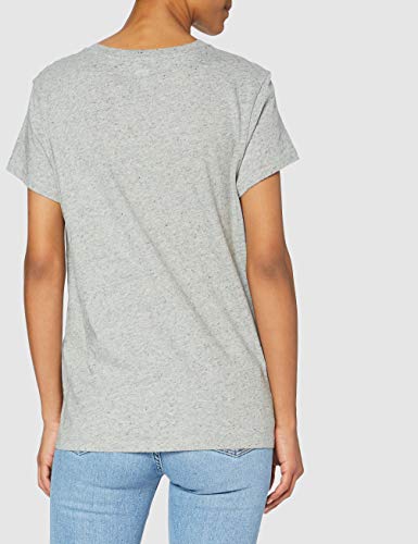 Levi's The Perfect Tee, Camiseta para Mujer, Gris (Sportswear Logo Tee Smokestack 303), Medium