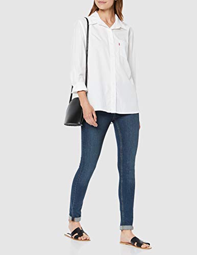 Levi's The Ultimate BF Shirt Camiseta, Blanco (Bright White 0001), Small para Mujer