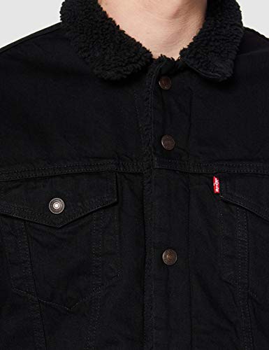 Levi's Type 3 Chaqueta Vaquera, Berk Sherpa Trucker, XXL para Hombre