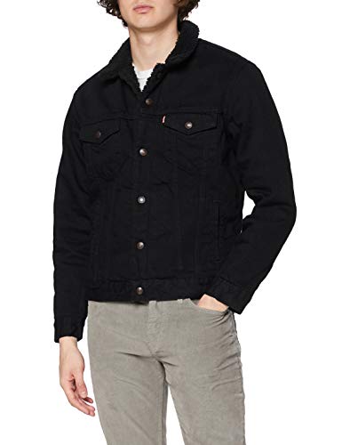 Levi's Type 3 Chaqueta Vaquera, Berk Sherpa Trucker, XXL para Hombre
