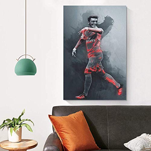 Lienzo Y Arte De Pared PóSter Mesut Ozil para decoración de Habitaciones Pintura Pared Y Estampados Cuadros 11.8"x19.7"(30x50cm) Sin Marco