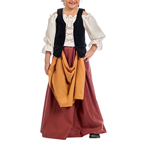 Limit Sport- Campesina Medieval, disfraz infantil, 4 (MI095