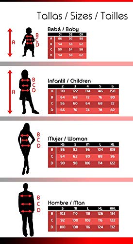 Limit Sport - Disfraz de tabernera medieval Eliana, para adultos, talla XL (MA414)