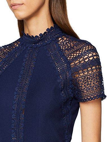 Little Mistress Navy Lace Jumpsuit Mono, Azul (Marino), 44 para Mujer