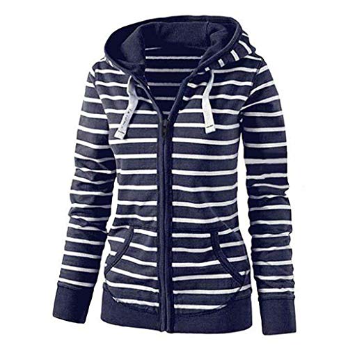 Logobeing Chaqueta Abrigo Mujer Invierno Rebajas Talla Grande Suéter Ropa de Punto Cardigan de Punto Ligeros Ropa de Abrigo (M, Azul)