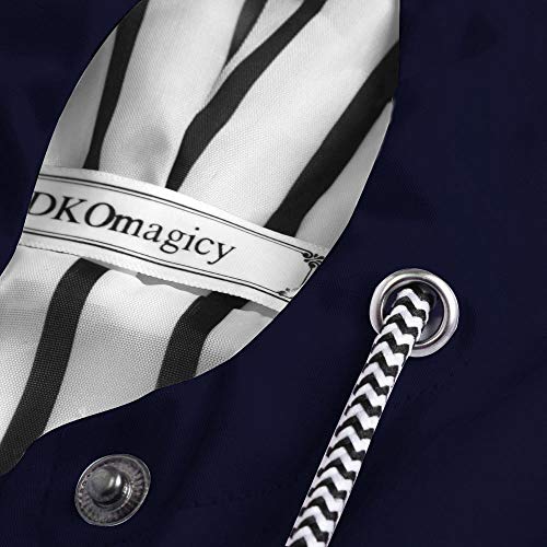 Logobeing Chaquetas Jersey Sudaderas Mujer Abrigos Mujer Tallas Grandes Chaqueta Impermeable para Lluvia Aire Libre y Impermeable, a Prueba de Viento (5XL, Azul 2)