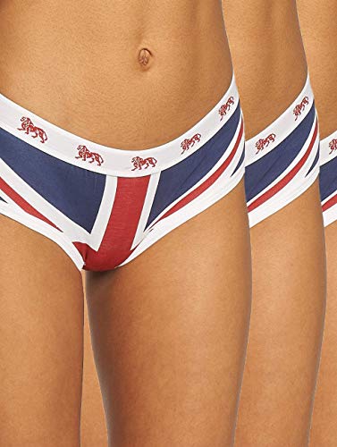 Lonsdale Easton Cierre, Mujer, Azul Marino/Rojo/Blanco, XS