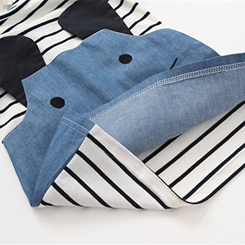 Loveble - Vestido - Manga Larga - para bebé niña multicolor A