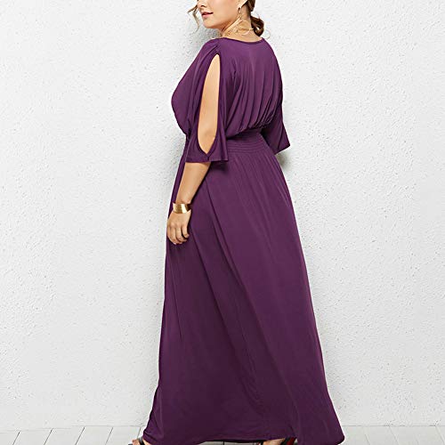 Lover-Beauty Vestido Largo de Fiesta Cóctel Boda para Mujer Dama de Honor Vestido Noche Elegante de Tirantes