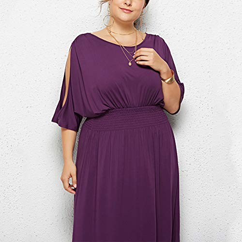 Lover-Beauty Vestido Largo de Fiesta Cóctel Boda para Mujer Dama de Honor Vestido Noche Elegante de Tirantes