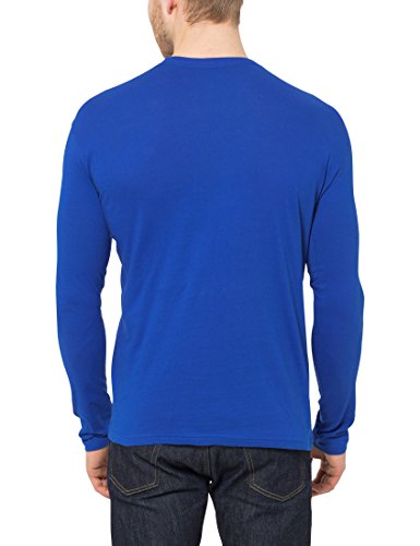 Lower East Camiseta de manga larga Hombre, Pack de 5, Azul claro, XL