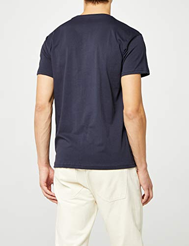 Lower East Herren T-Shirt mit V-Ausschnitt, 5er Pack, Mehrfarbig (Weiß/Schwarz/Grau/Blau/Grün), X-Large