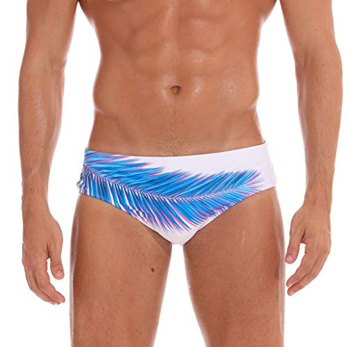 Luckycat Bañador de natación para Hombre Banador de Natacion para Hombre a Rayas Traje de Bano Pantalones Cortos Playa para Hombre