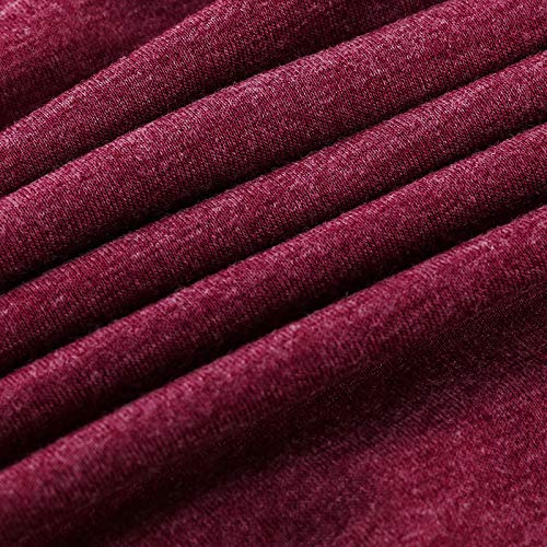 Luckycat Moda Mujer Jersey Invierno SuéTer Largo Mangas Largas Vestido Corto Elegante, Pullover Ropa Mujer Manga Larga Camisa Maciza Blusa Casual Tops Sueltas Camiseta