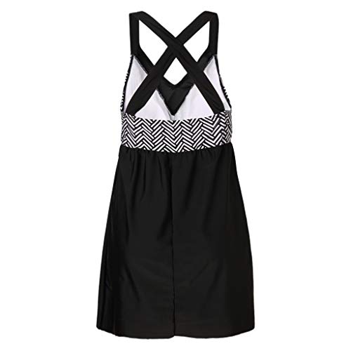 Luckycat Traje de Baño Mujer 2018, Monokini Push Up Bikini Conjunto Bañador de Cintura Alta, Tankini Ropa de Baño para Playa Tallas Grandes