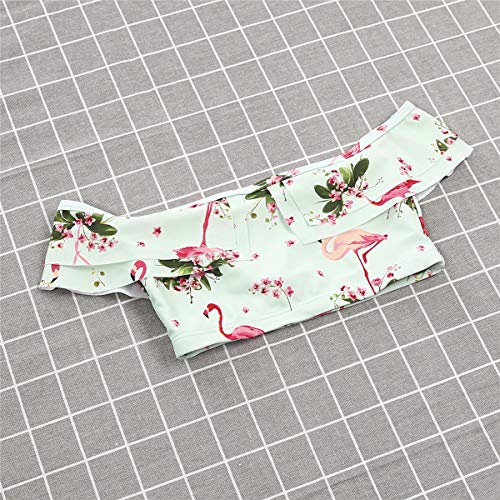 Madre e Hija Bikinis Traje de baño, Mamá bebé Bañadores de Mujer de Verano Playa, Conjunto de Bikini de Baño Niñas Traje de Baño (Niña, 6T)