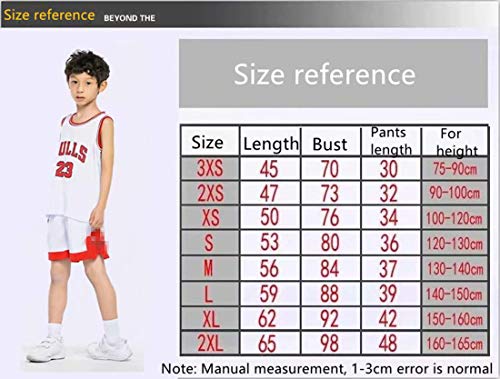 Maillots de Baloncesto para Niños- Conjunto Curry#30 Camiseta de Baloncesto Chaleco & Pantalones Cortos de Verano para Chicos y Chicas (Azul #30, l)