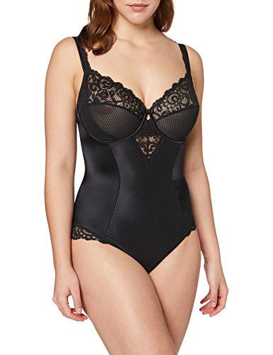 Maison Lejaby Gaby 13853, Body para Mujer, Negro (Grand Cru), 70 D (talla del fabricante 85D)
