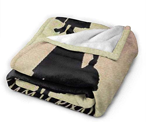 Manta de sofá Cama Ligera Suave y cómoda para Todas Las Estaciones Manta de Tiro de Mary Poppins niños y Adultos Que viajan Coche Oficina Camping 70 X 100 CM