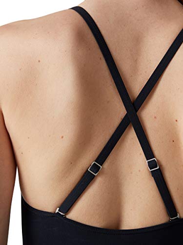 Marc O’Polo Body & Beach Beachsuit Mono, Schwarz (Blauschwarz 001), Talla Alemana: 42, 85D (Talla Fabricante: 042D) para Mujer
