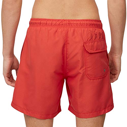 Marc O’Polo Body & Beach Men Beach Badeshorts Bañador para Hombre, Chilli Rojo, L