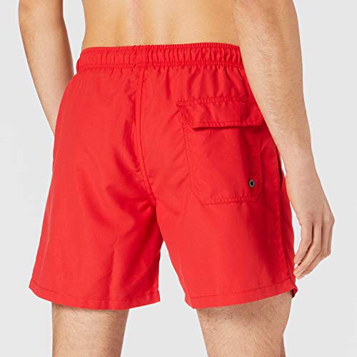 Marc O’Polo Body & Beach Men Beach Badeshorts Bañador para Hombre, Chilli Rojo, L